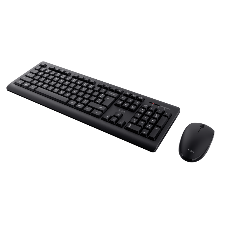 Kit Trust Primo mouse+tastatura, negru