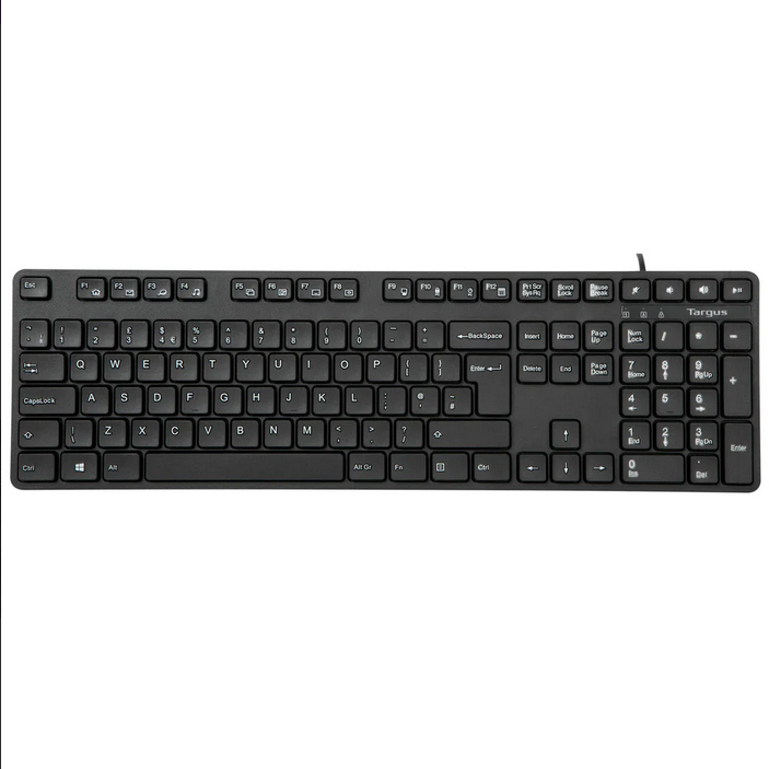 Targus Tastatura Antimicrobiala cu fir (Tastatura Targus AKB30AMUK)