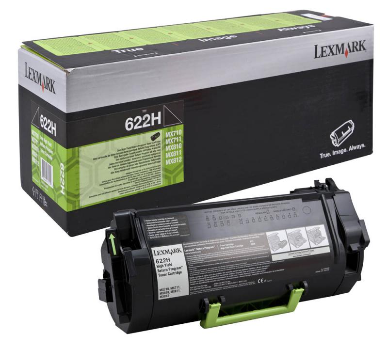 Lexmark 62D2H00 Black Toner (Toner Lexmark 622H R)