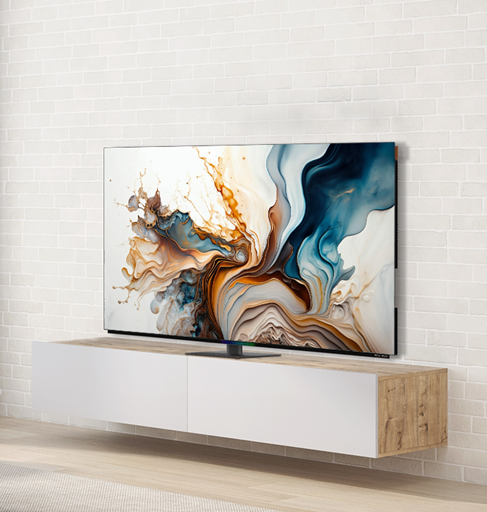 Televizor METZ OLED 42MOD9500, 105 cm, Smart Google TV, 4K Ultra HD, 144Hz, Clasa F (Brand German)