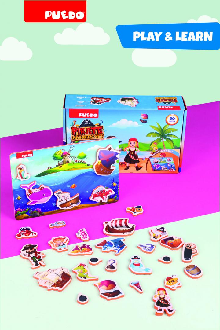 Puedo Toys JOC MAGNETIC CU PIRATI