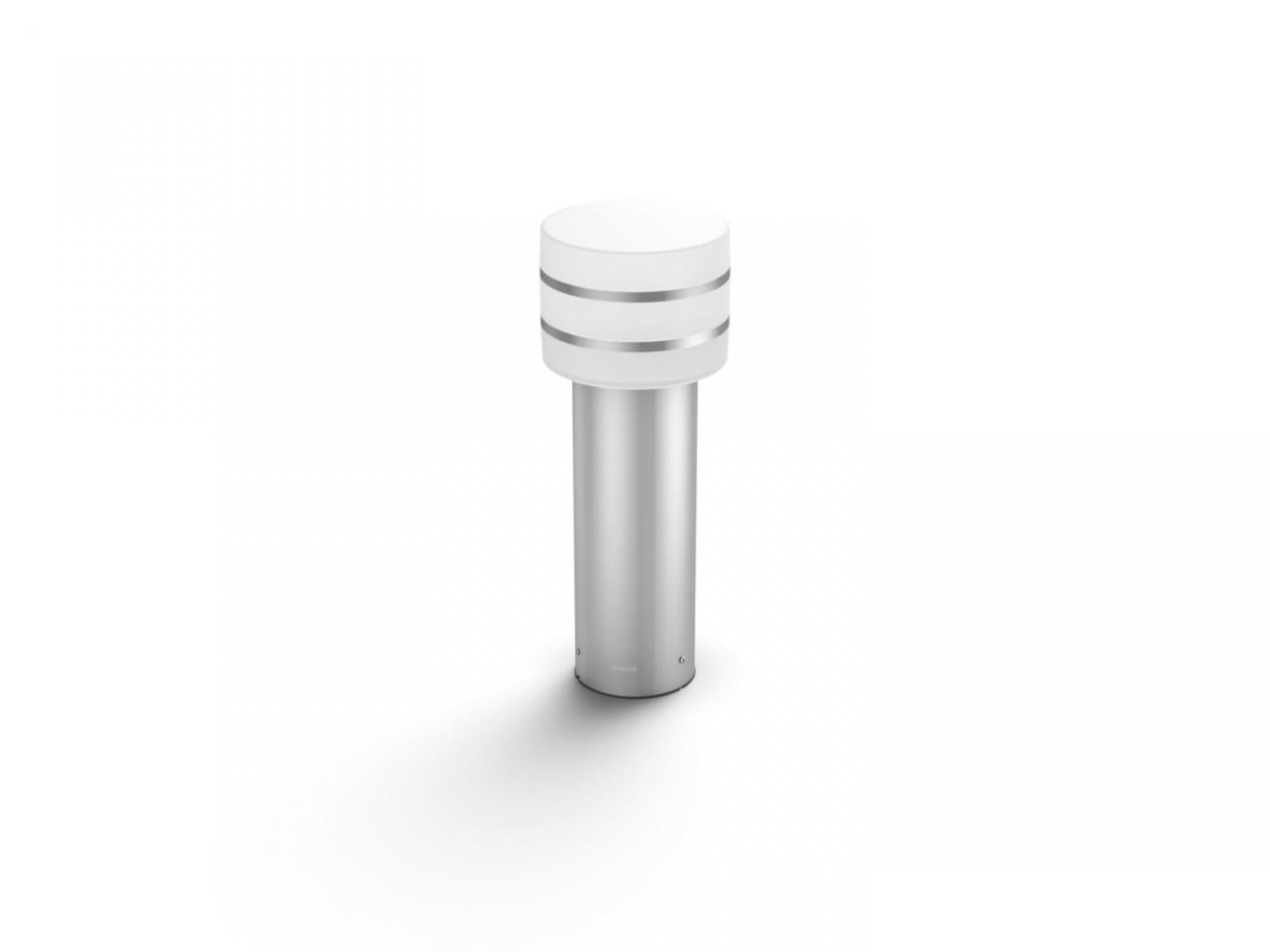 Tuar Hue Pedestal Inox 1X9W 230V (Stalp LED pentru iluminat exterior Philips Tuar)