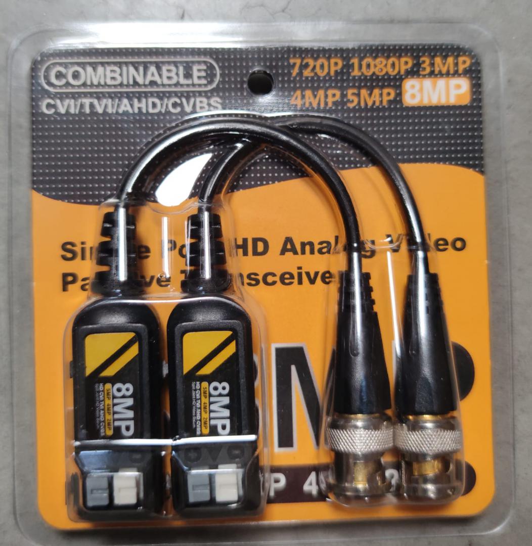 Video Balun 3MP/4MP/5MP/8MP (video Balun 3MP/4MP/5MP/8MP HM-950)