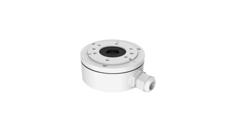 Doza de Conexiuni pentru Camere (Material: Aluminum Dimensiune:⌀ 100*43.2MM Culoare: Alb)