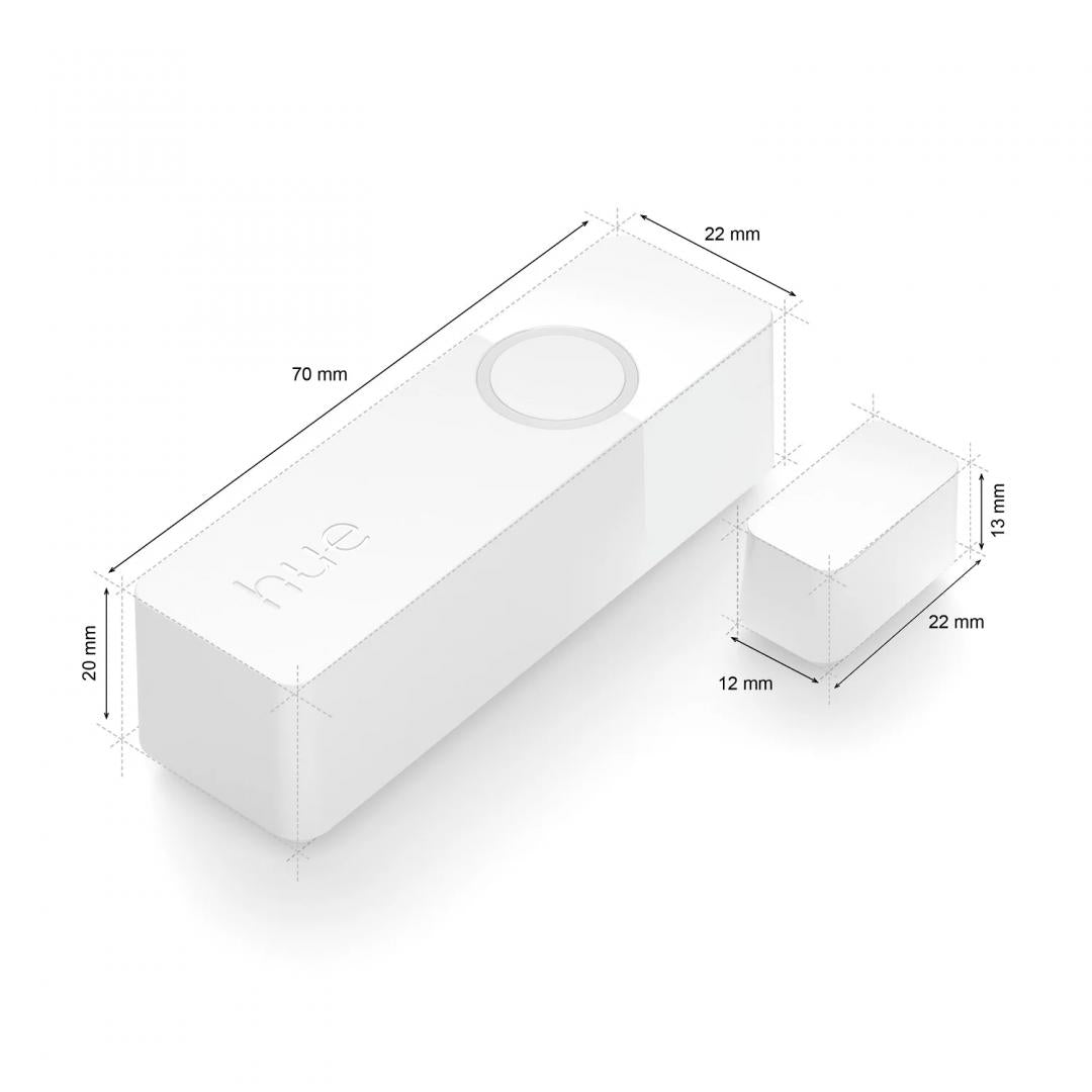 Philips Hue Contact Sensor EU White 2PK (2 Senzori de contact Philips Hue Secure)