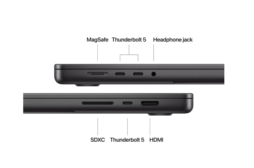 MacBook Pro 16.2"/Apple M4 Max (CPU 16-core, GPU 40-core, Neural Engine16-core)/128GB/1TB - Space Black - INT KB (cto from MX313RO/A)