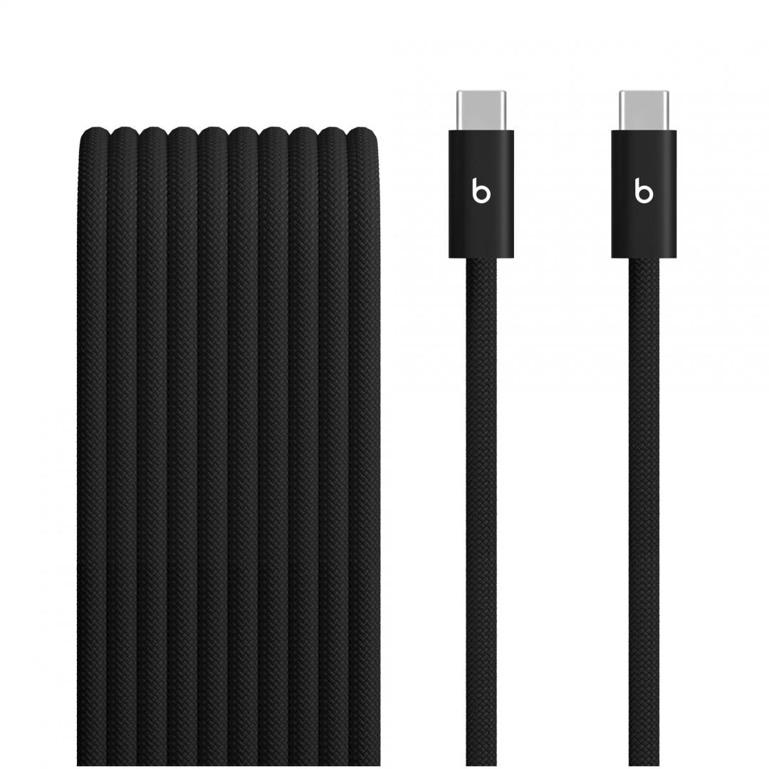 Beats USB-C To USB-C 3 M Bk (Beats 240W USB-C to USB-C Braided Cable (3 m) - Bolt Black)