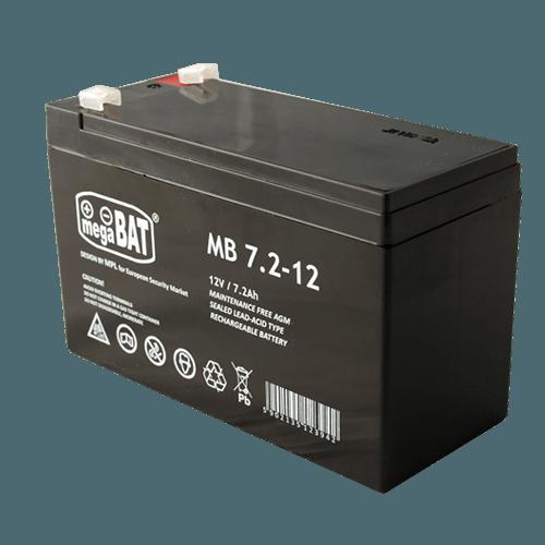 Acumulator Vrla Agm 7Ah 12V MB7.2-12 (Acumulator Vrla Agm fara intretinere 7Ah 12V. terminal de conexiune F1;...)