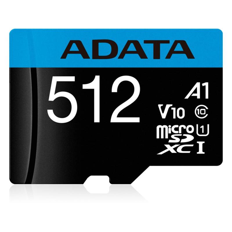 ADATA MICROSDXC 512GB AUSDX512GUICL10A1-RA1