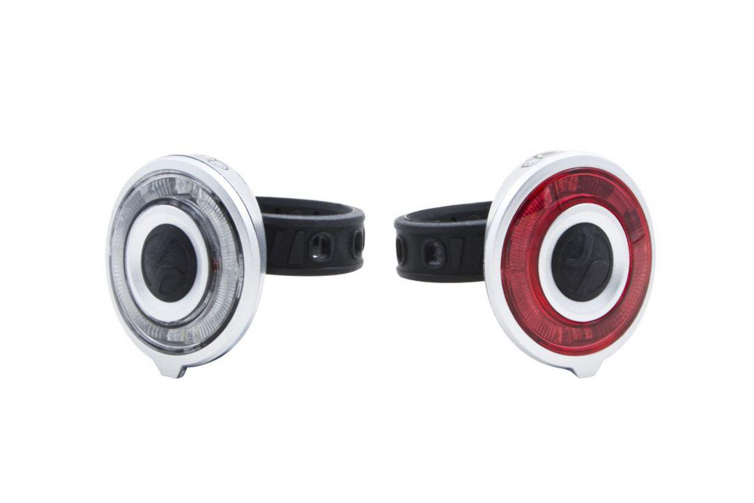 Set Lumini Spanninga Bopp F+s Argintiu (Set lumini far+stop)