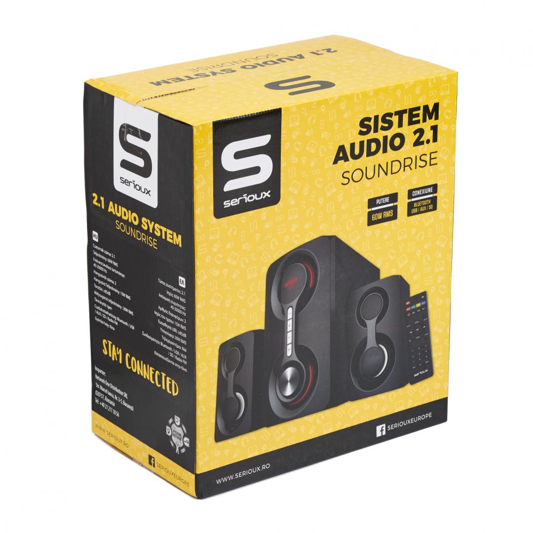 Boxa 2.1 Serioux Soundrise SRXS-2160WS (Boxe Serioux 2.1 SoundRise 2160W)