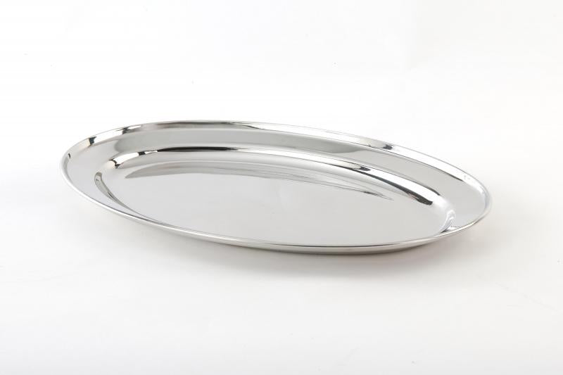 Tava Ovala Inox 30 CM (tava Ovala Inox 30 CM)