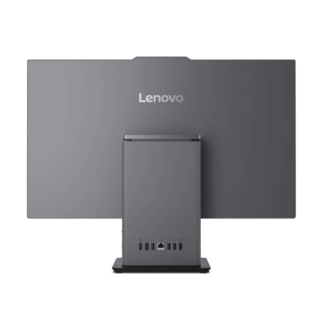 All-in-One Business Lenovo ThinkCentre neo 50a 24 Gen 5 cu procesor Intel Core 7 240H pana la 5.2GHz, 24 inch, Full HD, IPS, 16GB DDR5, 512GB M.2 NVMe SSD, Intel Graphics, FreeDos, Grey, 3 ani garantie