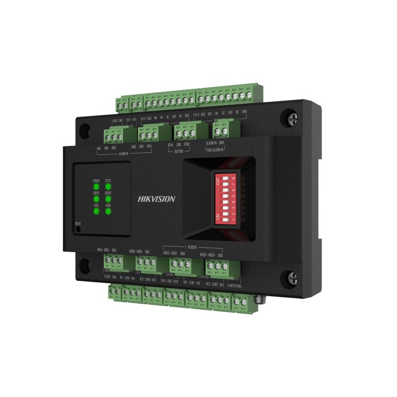 Door Control Modul RS485 (Door control modul Hikvision DS-K2M002X: -Supports 2 door control. It can...)