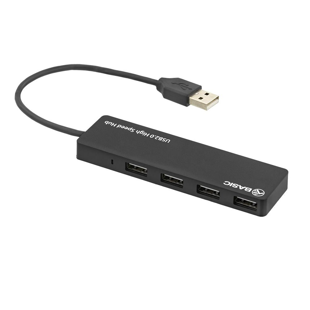 Hub USB 2.0 Tellur Basic, 4 port, negru (Hub USB Tellur TLL321041)