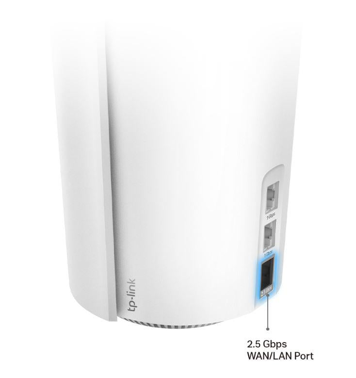 TP-LINK Deco X95 WIFI6 AX7800 Mesh 2PK (TP-Link AX7800 whole home mesh WI-FI 6 Tri-Band System)