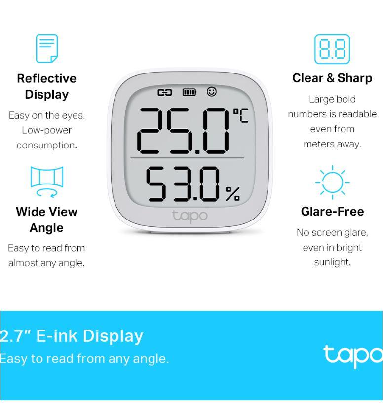 TP-LINK TAPO T315 SMART TEMP. MONITOR