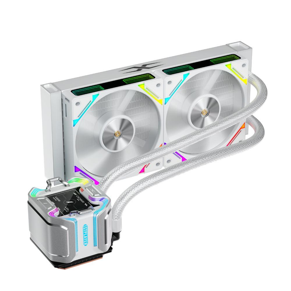 Cooler 1STPLAYER X-Starship 240 White (Cooler Procesor 1stPlayer X-Starship 240-wh)