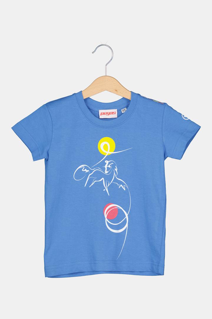 Tshirt Casual C Cal Pegas AZURE-6