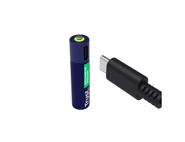 Baterii reincarcabile Trust Aaa USB-C 4x (Baterii reincarcabile Aaa Trust)
