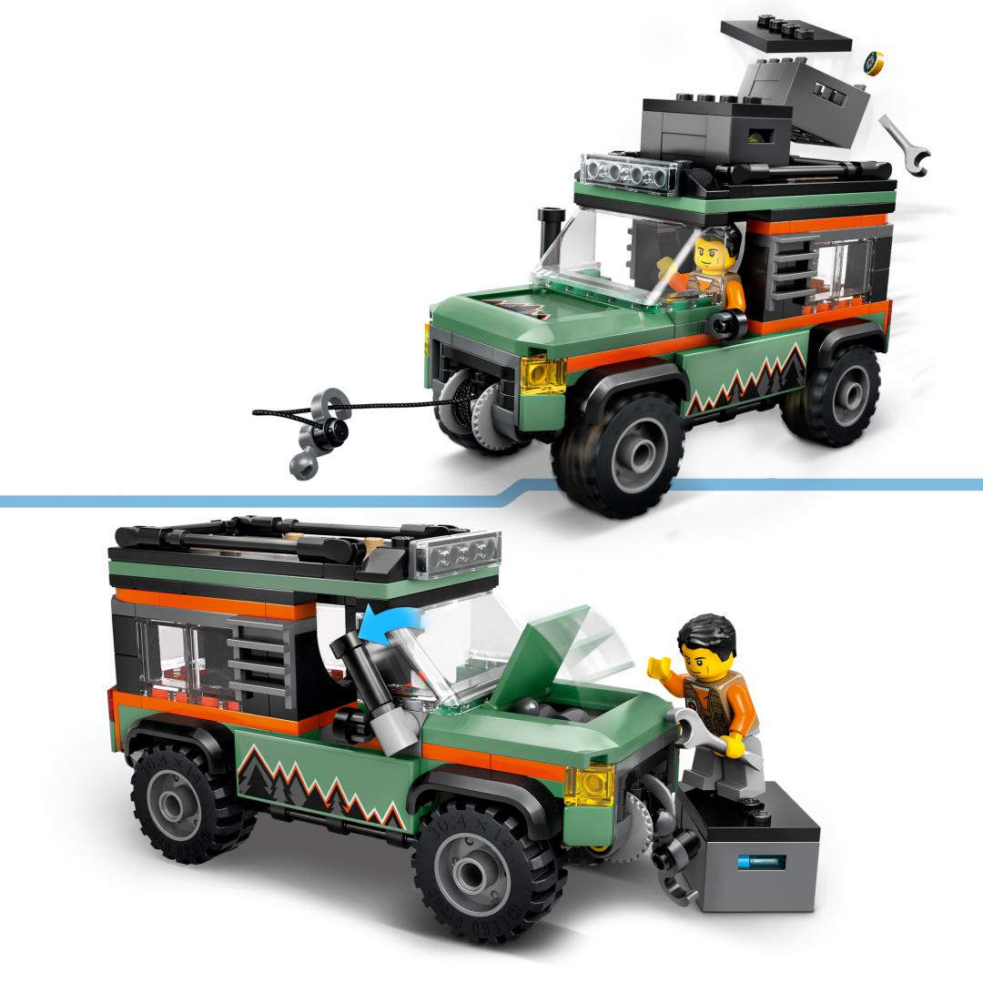 CAMIONETA 4X4 OFF-ROAD, LEGO 60447