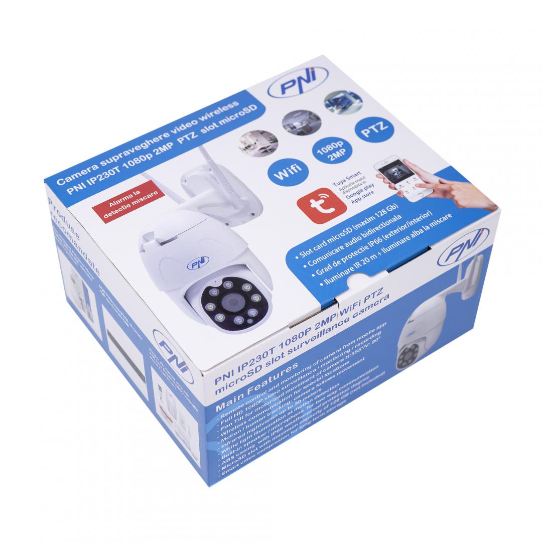 Pni Camera Supraveghere 1080P IP230T (Camera supraveghere video wireless Pni IP230T 1080P cu Ptz)