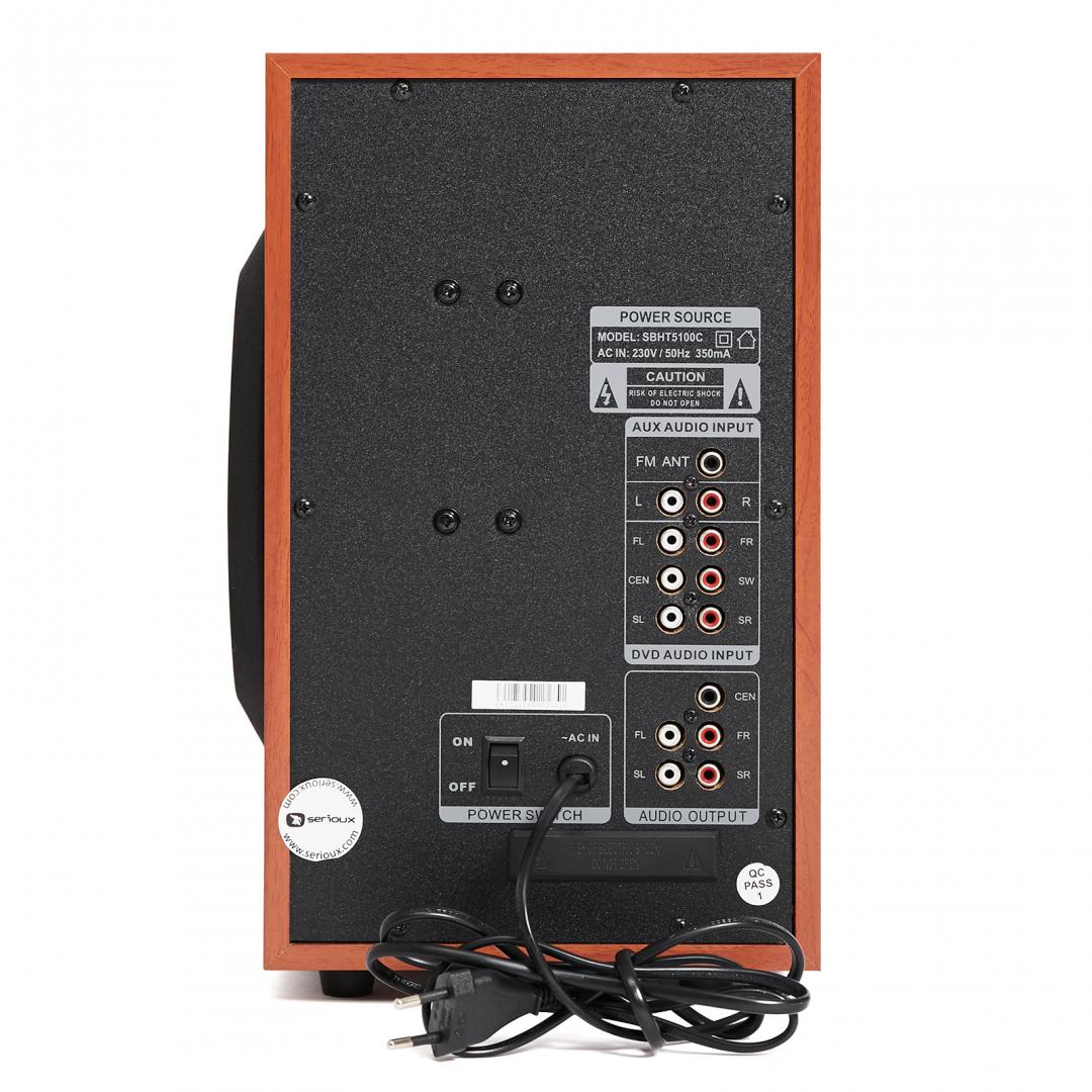 Boxe 5.1 Serioux Soundboost HT5100C (Boxe Serioux 5.1 SoundBoost HT5100C)