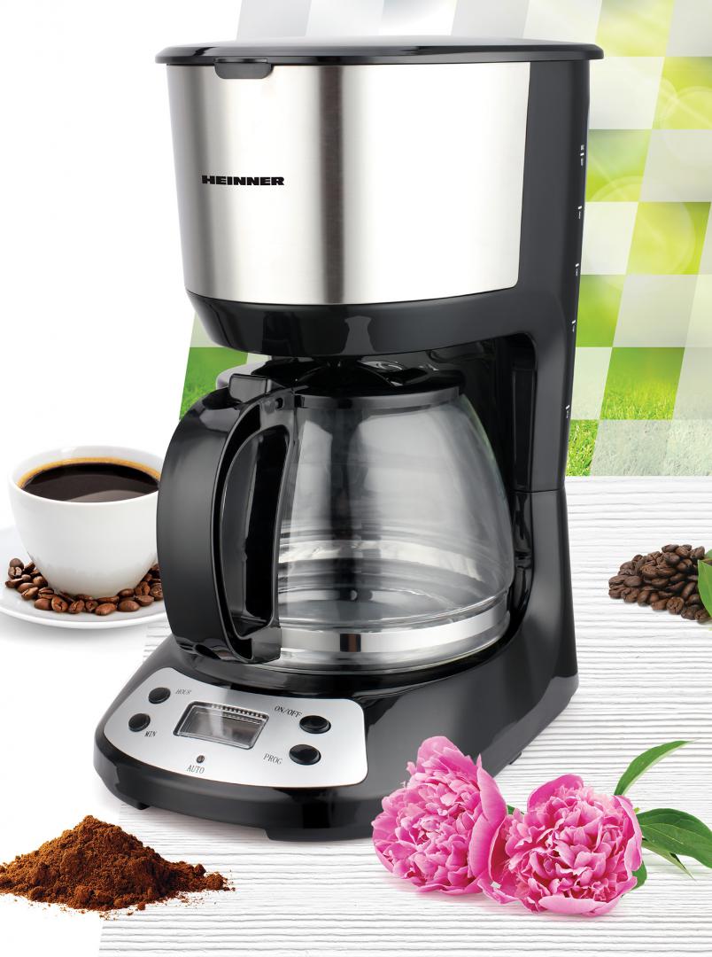 Cafetiera Digitala Heinner HCM-D750GCSS (cafetiera Digitala Heinner Silver Chatt HCM-D750GCSS)