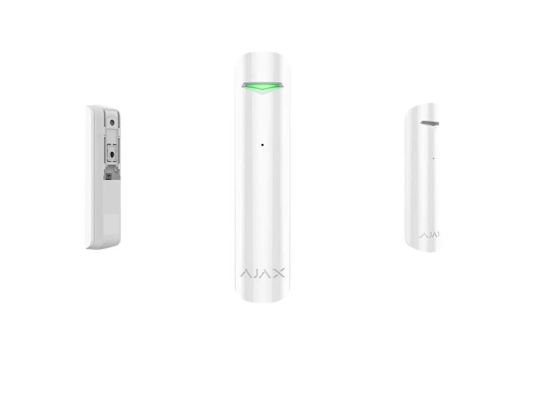 Ajax Glass Protect White ("Detector de geam spart GlassProtect)