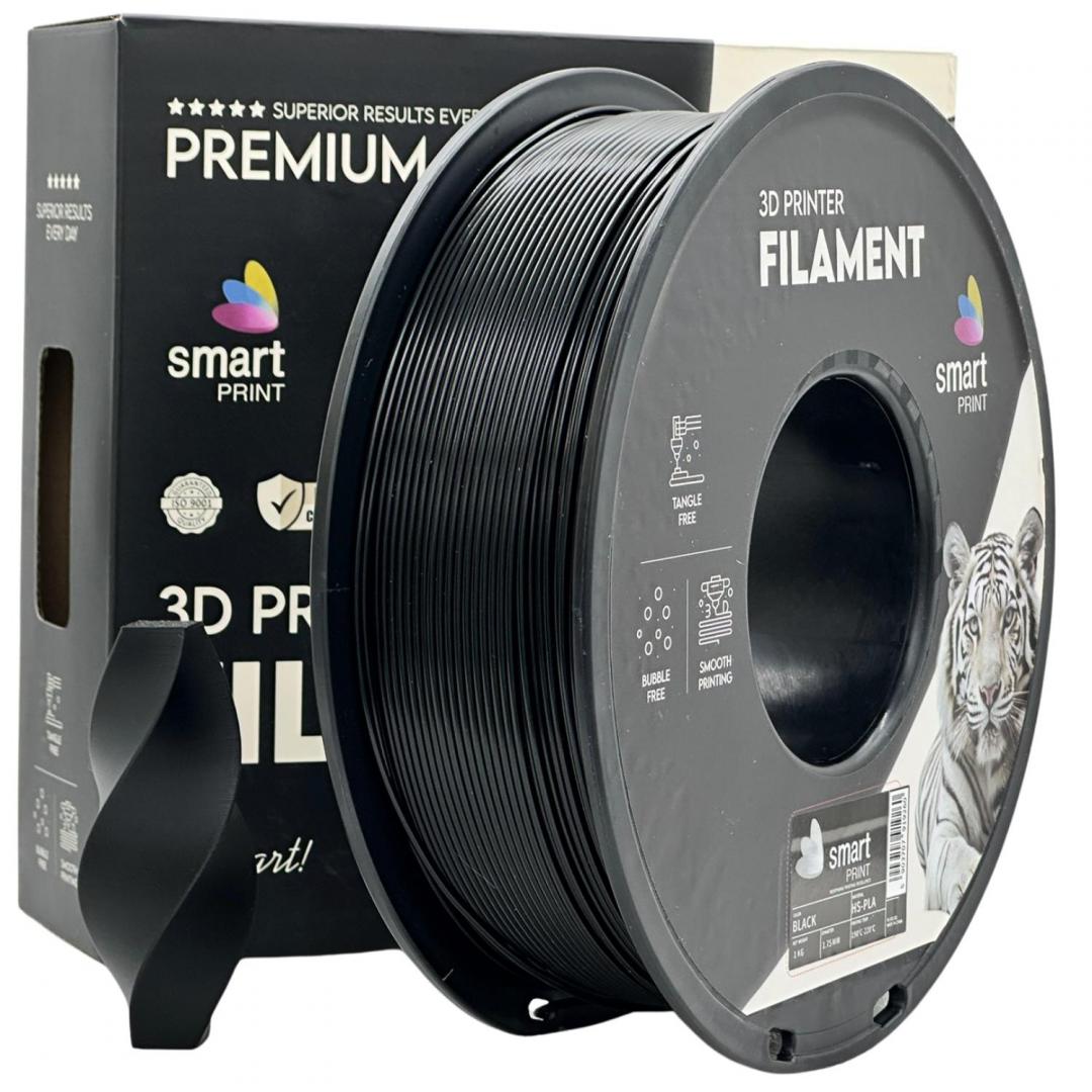 Smart Print 3D Filament 1KG HS-PLA Black (Filament 3D Smart Print)