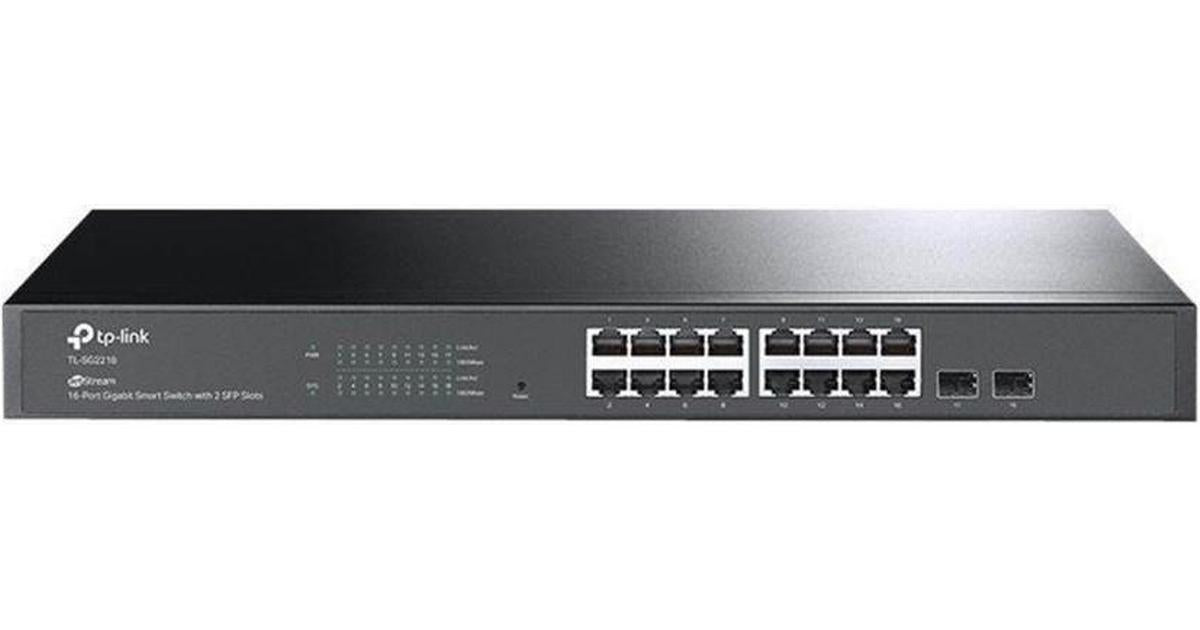 TP-Link TPL SW 16P-GB 2 SFP SMART RM