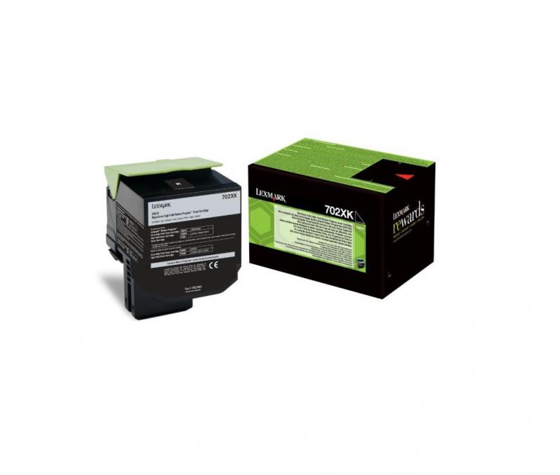 Lexmark 70C2XK0 Black Toner (Toner Lexmark 702XK R)