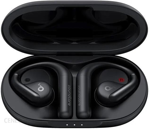 Casti Anker Soundcore AeroFit, wireless, tip butoni, utilizare smartphone, Bluetooth 5.3, 4x microfon pe casca, USB Type-C, durata baterie pana la 42 ore, negru