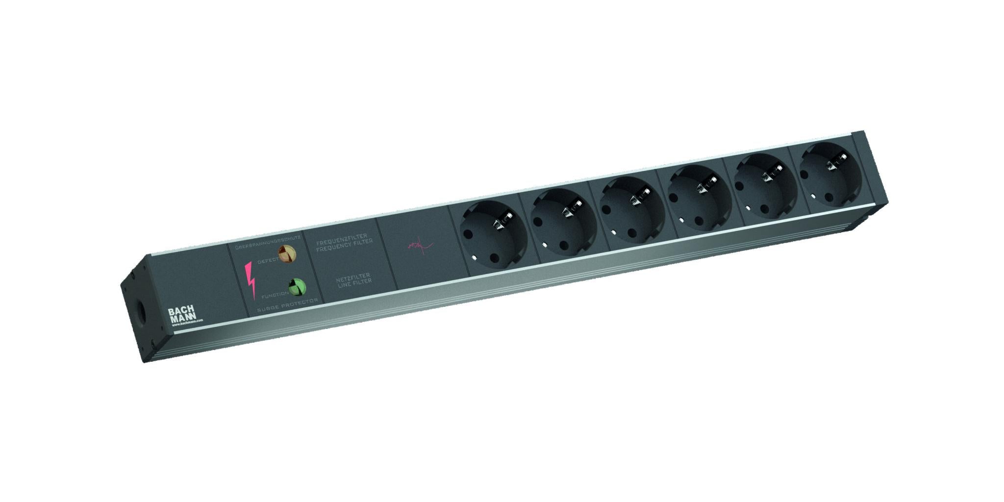 Bm It Pdu power strip 6x sockets,OVP (Bachmann It Pdu 6x prize Schuko)