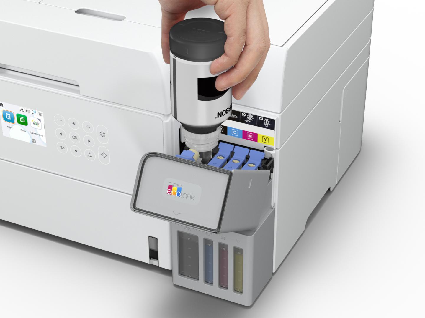 Epson L6376 Ciss Color Inkjet Mfp White (Multifunctional inkjet Epson EcoTank L6376)