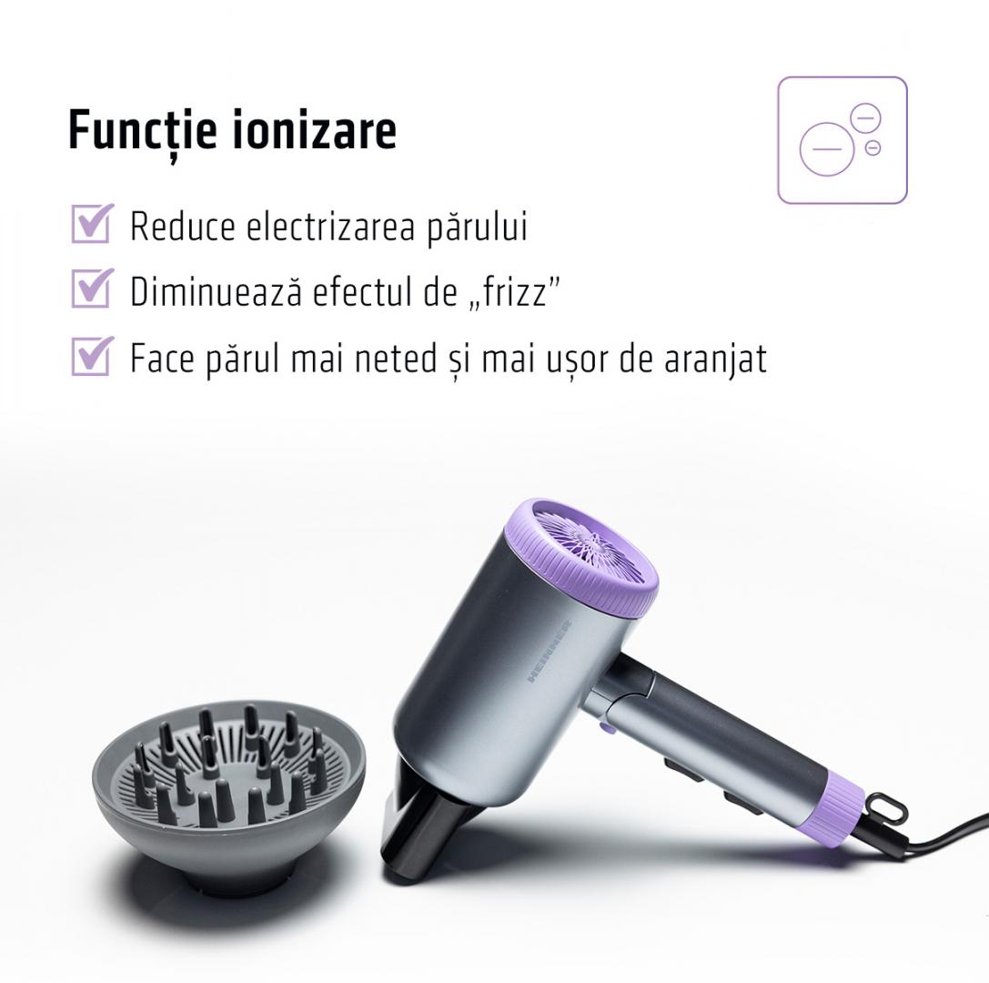 Uscator de Par Heinner HHD-R20DC-GYV