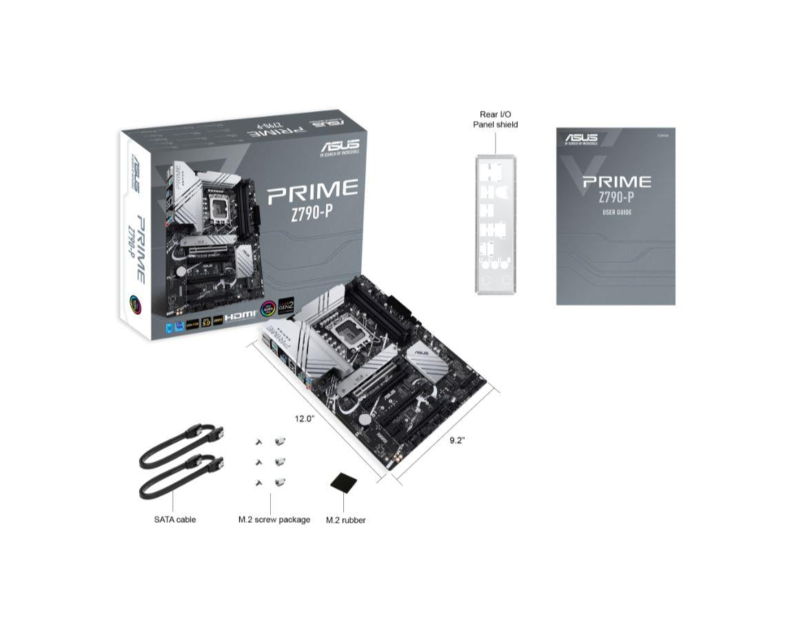 RESIGILAT | Placa de baza Asus PRIME Z790-P D5 LGA 1700, 4 x DDR5 DIMM dual channel, 3x PCI Express x16, 1x PCIe x1, 3x M.2, 4x SATA 6Gb/s, 8x USB, ATX - imagine 5 - RESIGILAT