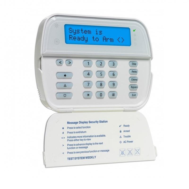 Tastatura Wireless LCD (Tastatura wireless Dsc WT5500 LCD pentru centrala Alexor)