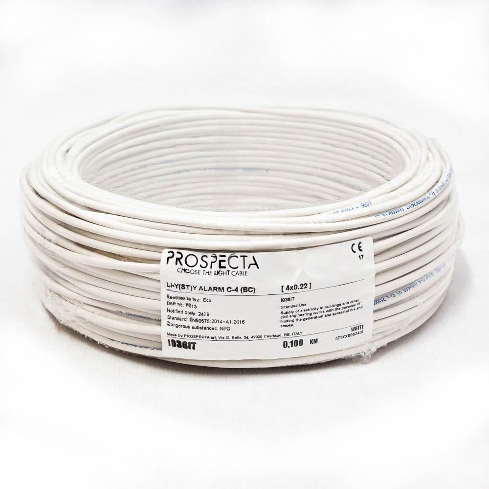 Prospecta CABLU ALARMA 4X0.22 PREMIUM CUPRU 100%