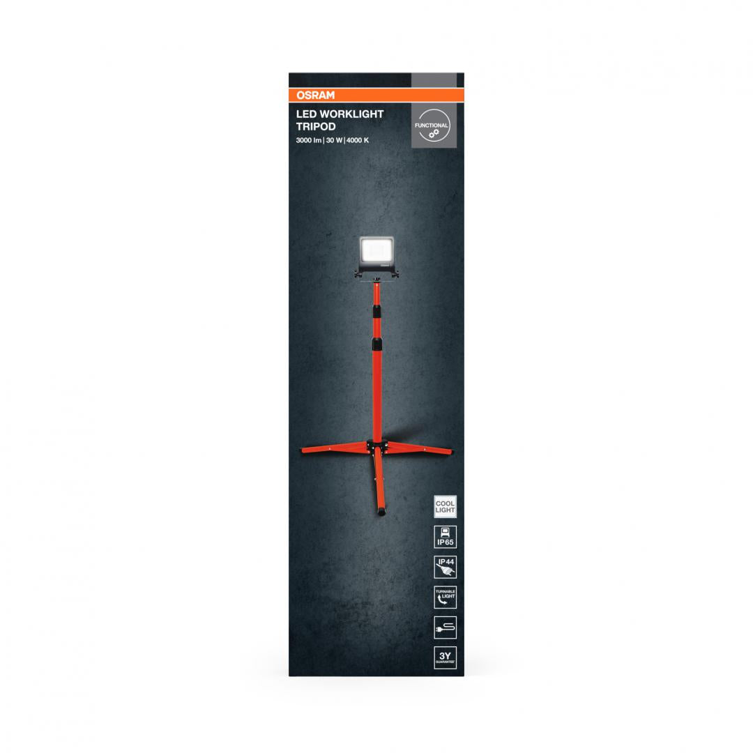 LED WORKLIGHT 1X30W 840 TRIPOD OSRAM
