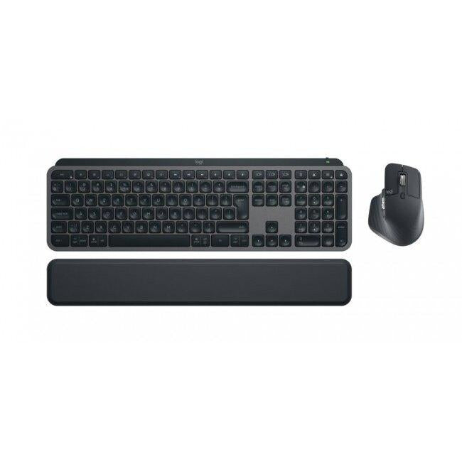 Kit Logitech Mx Keys S Wireless, gri (Kit Wireless tastatura si mouse Logitech Mx Keys S Combo)