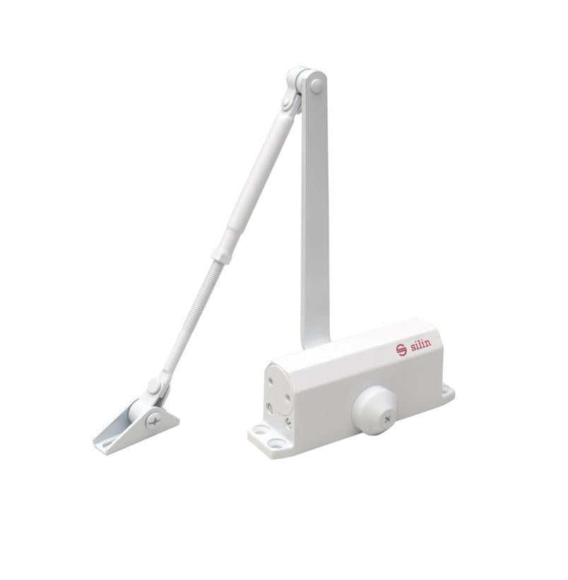 Amortizor Hidraulic 25-45 KG, Alb (Amortizor hidraulic cu brat SA-5012AW-wh)