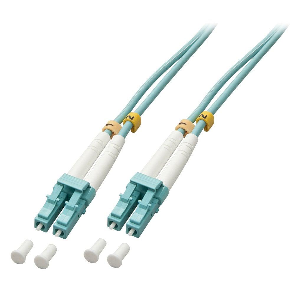 Cablu Lindy Fibre Optic Lc/lc OM3F, 50m (Cablu Lindy LY-46402)