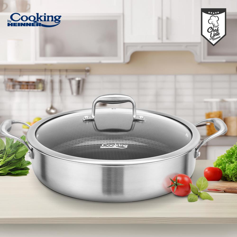 Heinner CRATITA INOX+CAP 30x7.8 CM4.8L TITANIUM3