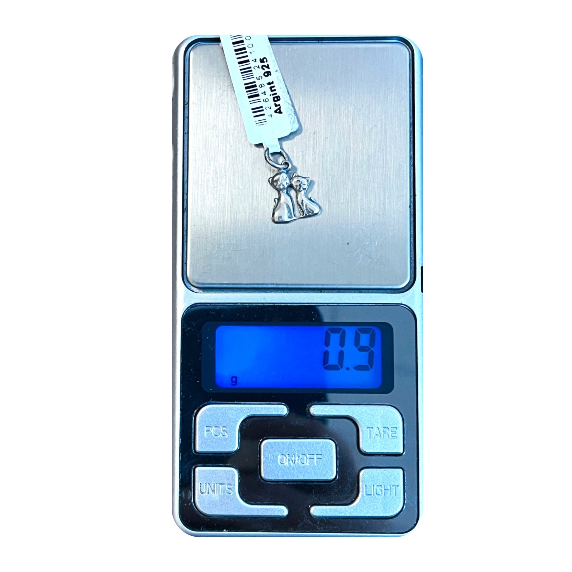 Pandantiv din Argint 925, Model Pisicute, 17 x 11 mm, 0.8 g