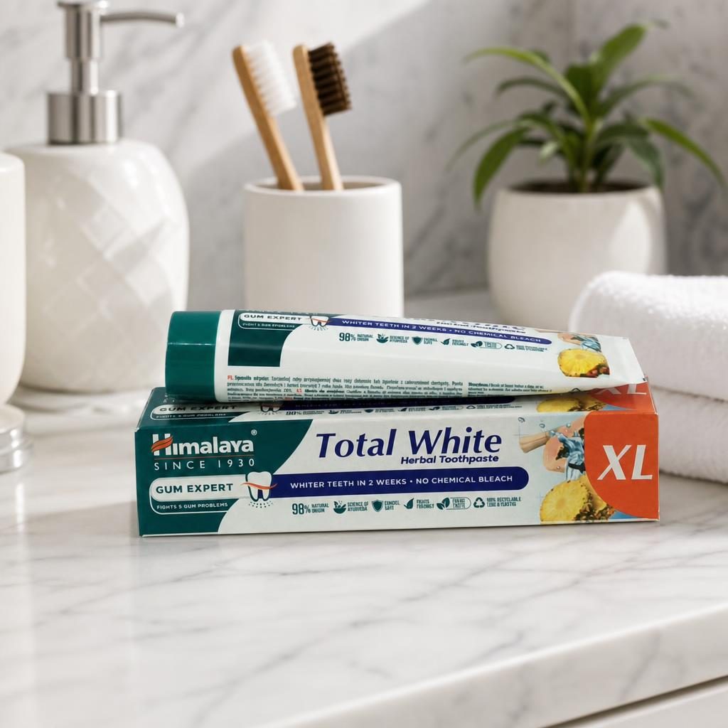 Pasta de Dinti, Himalaya, 100 ml Total White