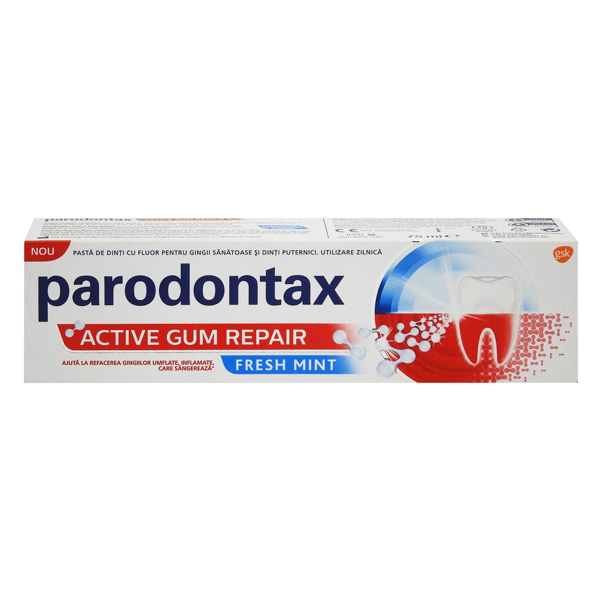 Pasta de Dinti, Parodontax, 75 ml Activ Gum Repair Fresh Mint