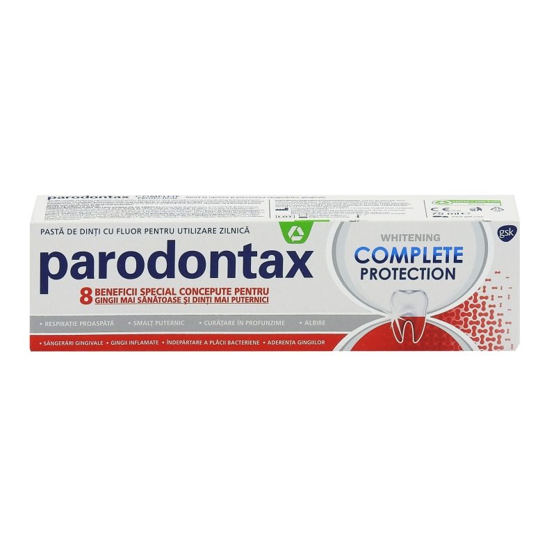 Pasta de Dinti, Parodontax, 75 ml Complete Protection Whitening