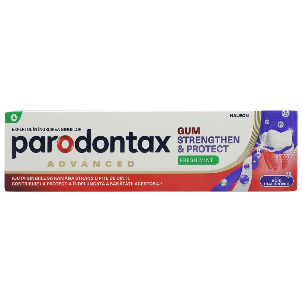 Pasta de Dinti, Parodontax, 75 ml Gum Strengthen Protect Fresh Mint