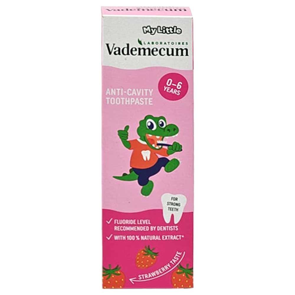 Pasta de Dinti, Vademecum, 50 ml Copii Strawberry 0-6 Ani